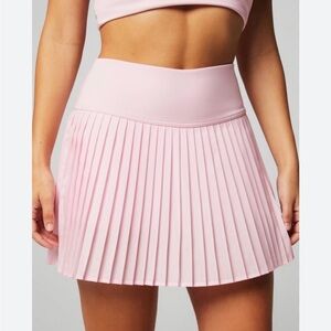 Fabletics Pleated Pink Skirt